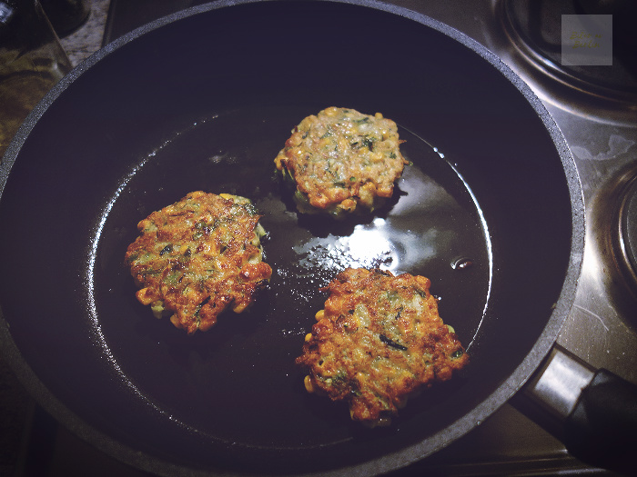 steka zucchiniplättar