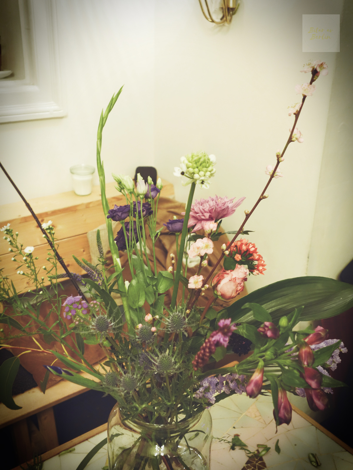 bukettworkshop - den finala buketten