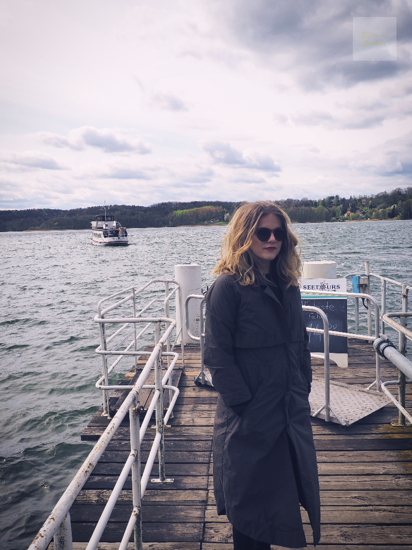 Buckow och jag på piren